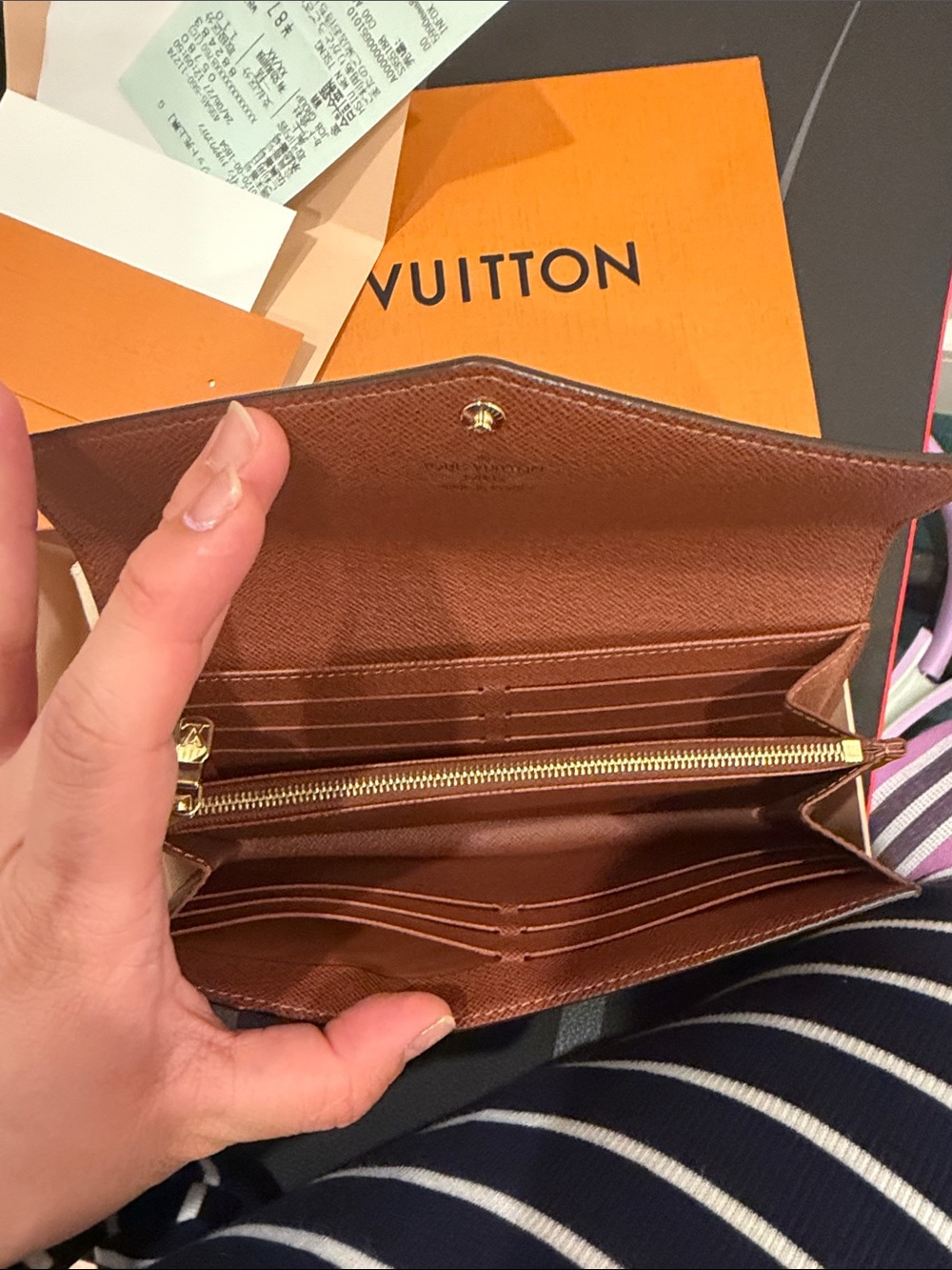 Louis Vuitton Brown Monogram Snap Continental Wallet - Picture 5 of 10